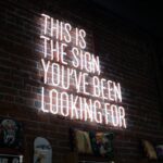 Real-Time Analytics - This is the sign you've been looking for neon signage